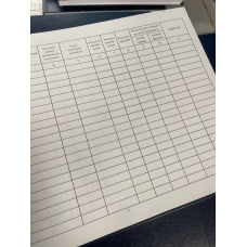 Журнал реєстрації вихідних документів, Наказ 40, додаток 31