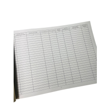 Інвентарний журнал обліку справ які знаходяться на архівному зберіганні, Наказ 40, додаток 51, прошнурован, пронумерован