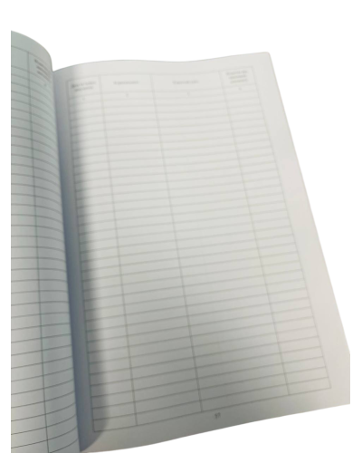 Журнал реєстрації документів, створених військовою частиною, Наказ 40, додаток 35, прошнурована, пронумерована