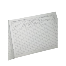 Книга обліку втрат військового майна, Наказ 81, додаток 6, прошнурована, пронумерована