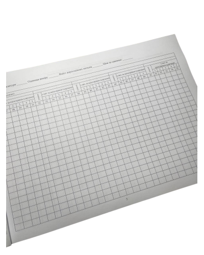 Книга обліку наявності та руху військового майна (служба забезпечення), Наказ 440, додаток 47, прошнурована, пронумерована