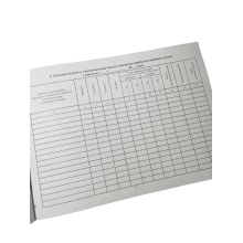 Книга штатно-посадового обліку особового складу, Наказ 280, додаток 61, прошнурована, пронумерована