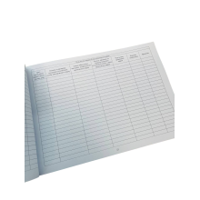 Журнал результатів звірки обліку військового майна, Наказ 440, додаток 9, прошнурована, пронумерована