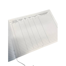 Книга обліку катастроф, аварій, поломок та нещасних випадків, Наказ 400, додаток 3, прошнурована, пронумерована