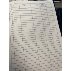 Книга персонального обліку військовослужбовців (інших осіб), яким видано ...Наказ 403, додаток 1