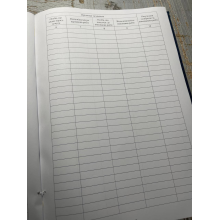 Журнал обліку виконання робіт з підвищеною небезпекою, Наказ 476, додаток 10, прошнурована, пронумерована