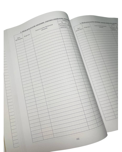 Журнал обліку бойової підготовки роти, Наказ 609 на 10 розділів