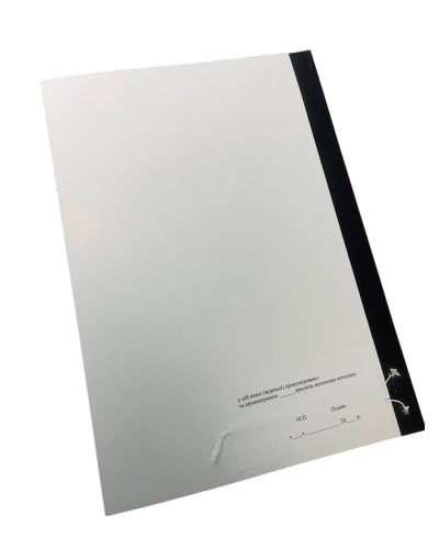 Журнал обліку занять (інструктажів) з особовим складом добового наряду, Наказ 609, додаток 2, прошнурована, пронумерована