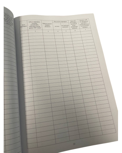 Журнал зливання відстою і перевірки пального на відсутність води та механічних домішок, Наказ 662, Додаток 22, пронумерован, прошн