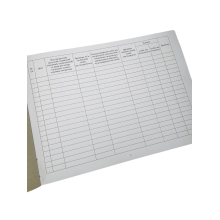 Журнал реєстрації інструктажів з питань пожежної безпеки, Наказ 685, додаток 12, пронумерован, прошнурован