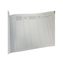 Журнал реєстрації інструктажів з питань пожежної безпеки, Наказ 685, додаток 12 Прошнурована тверда палітурка