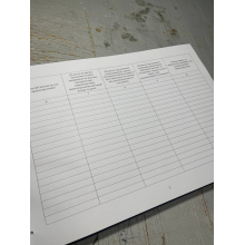 Журнал обліку матеріалів про адміністративні правопорушення, Наказ 515, додаток 19 Прошнурована тверда палітурка