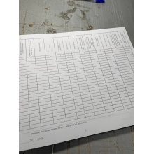 Іменний список безповоротних втрат особового складу, Наказ 280, додаток 21 Прошнурована тверда палітурка