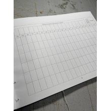 Книга обліку військового майна виданого військовослужбовцям, Наказ 440, додаток 54 Прошнурована тверда