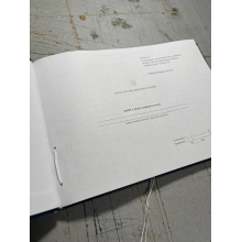 Книга обліку особового складу А4 ,Наказ 280, додаток 59 Прошнурована тверда палітурка