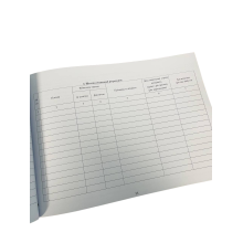 Книга обліку особового складу А4 ,Наказ 280, додаток 59 Прошнурована тверда палітурка