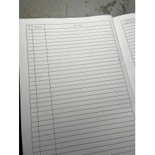 Робочий зошит чергового батареї безпілотних авіаційних комплексів, Наказ 602 Прошнурована тверда палітурка