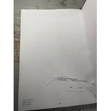 Журнал обліку виконання робіт з підвищеною небезпекою, Наказ 476, додаток 10 Прошнурована тверда палітурка