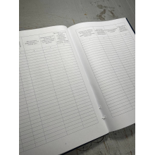 Журнал обліку протоколів про військові адміністративні правопорушення, Наказ 329, додаток 3 Прошнурована тверда