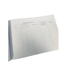 Книга обліку особового складу А4, альбомна, Наказ 280 додаток  59 (3), прошнурована, пронумерована