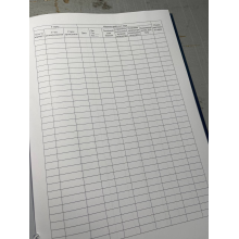 Журнал реєстрації виходу та повернення в парк машин Наказ 440, Прошнурована м'яка палітурка