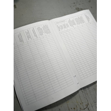 Книга обліку військовослужбовців, які самовільно залишили військову , Наказ 31, додаток 2, Прошнурована м'яка