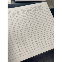 Журнал реєстрації вихідних документів, Наказ 40, додаток 31, Прошнурована м'яка палітурка