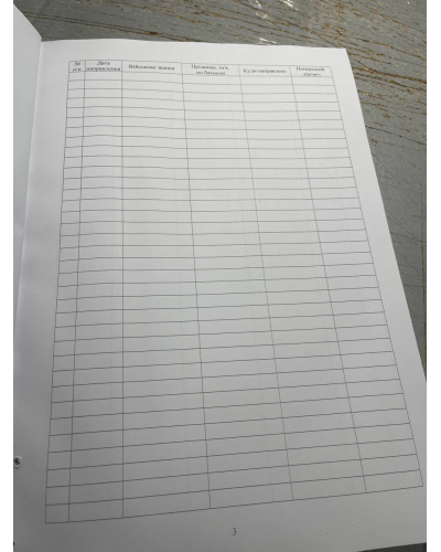 Журнал обліку хворих, направлених на стаціонарне лікування, військово-лікарську комісію...Наказ 440