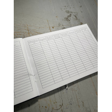 Журнал обліку військовослужбовців, звільнених від відбування покарання з випробуванням, Наказ 337 Прошнурована