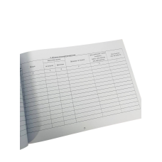 Книга обліку особового складу А5, альбомна, Наказ 280 додаток  59 (3), пронумерована, прошнурована