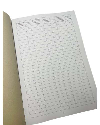 Книга обліку грошових стягнень і нарахувань Наказ 905 Додаток 2, прошнурована, пронумерована