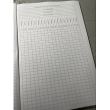 Книга обліку наявності та руху військового майна (склад, підрозділ), Наказ 440, додаток 14, прошнурована, пронумерована