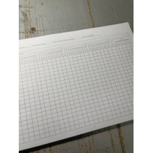 Книга обліку наявності та руху військового майна (служба забезпечення), Наказ 440, додаток 47, прошнурована, пронумерована