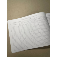 Книга обліку наявності та руху військового майна (служба забезпечення), Наказ 440, додаток 47, картонна прошнурована палітурка