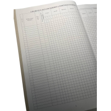 Журнал обліку бойової підготовки роти, Наказ 609 на 6 розділів, прошнурован, пронумерован