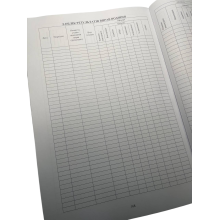 Журнал обліку бойової підготовки роти, Наказ 609 на 6 розділів, прошнурован, пронумерован