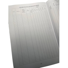 Журнал обліку бойової підготовки роти, Наказ 609 на 6 розділів, прошнурован, пронумерован