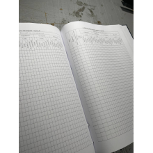 Журнал обліку бойової підготовки роти, Наказ 609 на 6 розділів Прошнурована тверда палітурка