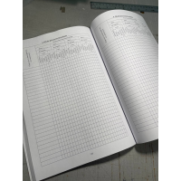 Журнал обліку бойової підготовки роти, Наказ 609, на 6 розділів Прошнурована м'яка палітурка