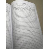 Журнал обліку бойової підготовки роти, Наказ 609 на 10 розділів, картонна прошнурована палітурка