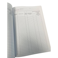 Книга огляду (перевірки) машин підрозділу, додаток 10, прошнурована, пронумерована