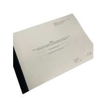 Книга обліку запасних частин, інструменту і приладдя розсипом, матеріалів та майна служб ракетного озброєння і