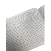 Книга обліку запасних частин, інструменту і приладдя розсипом, матеріалів та майна служб ракетного озброєння і